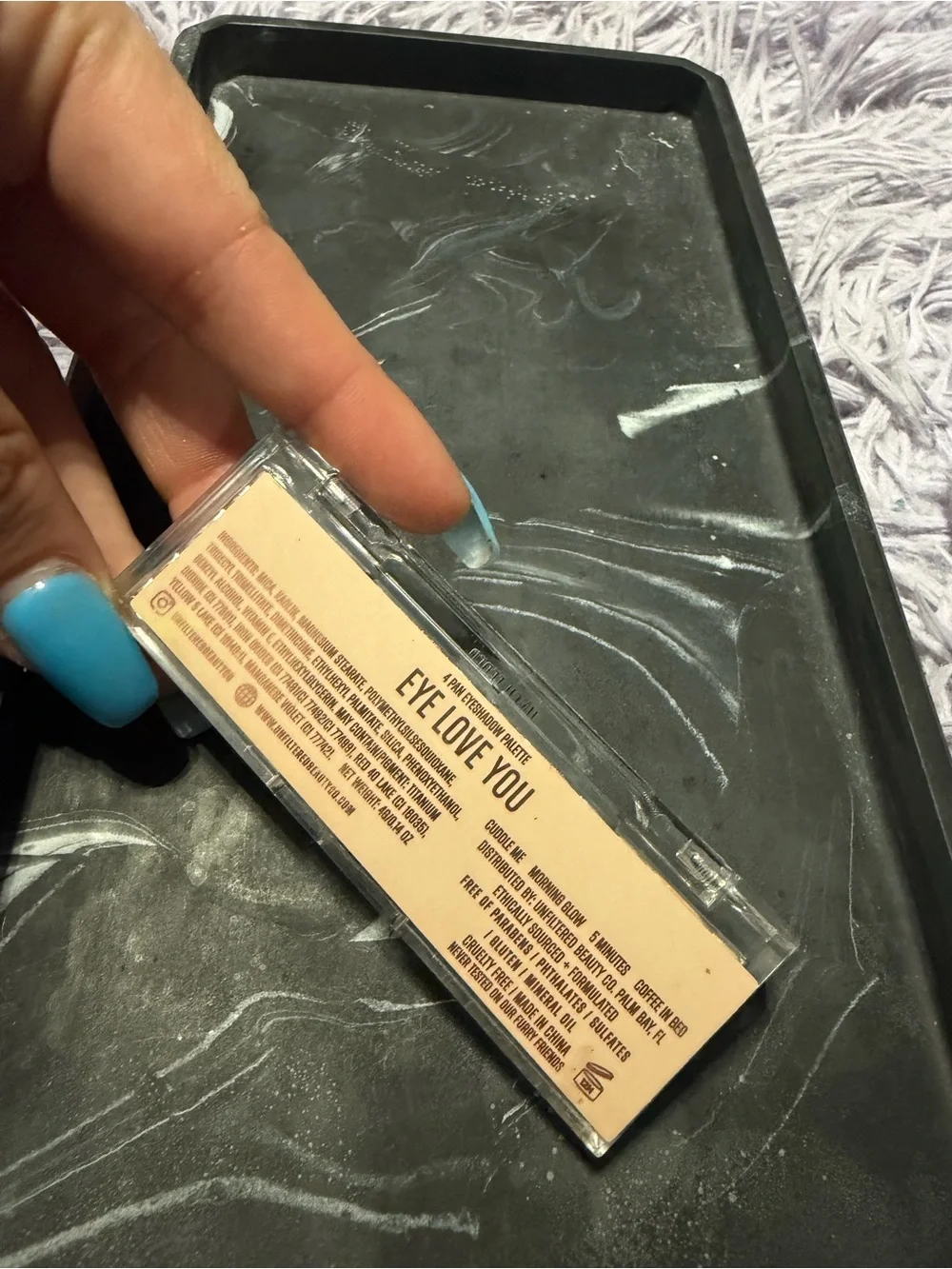 Unfiltered Beauty Eye Love You Eyeshadow Palette – Warm Neutral Shimmer